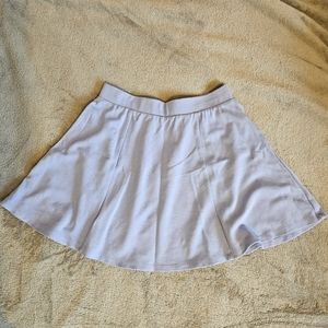 NWOT Light Blue Mini Skater Skirt